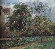Camille Pissarro orchards oil painting reproduction